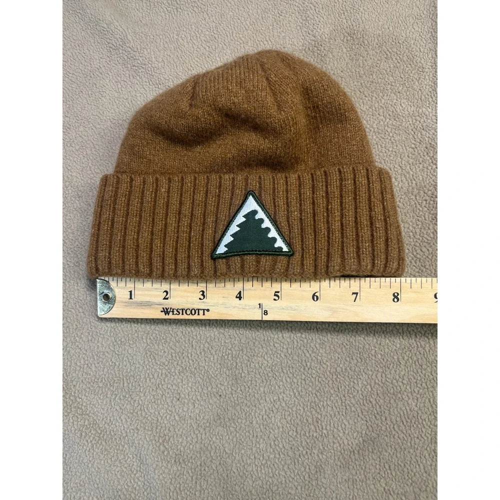 Patagonia Brodeo Beanie Brown Recycled Wool Blend Ribbed Cuff Patagonia‎ Brodeo